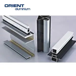 Perfiles de extrusión de aluminio personalizados al por mayor Orient Catálogo Serie 6000 Perfiles de aluminio
