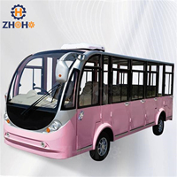 China hizo autobús turístico 8 asientos 11 asientos 14 asientos minibús autobús turístico eléctrico para hotel resort