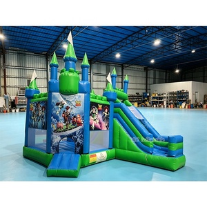 Châteaux gonflables Princess pour enfants avec toboggan, pour la location commerciale et les événements - Product Image 2