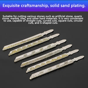 Dia 4 Zoll/100mm T-Schaft Diamant-Stichs äge blatt für geraden oder gebogenen Schnitt auf Granit Marmor Keramik fliesen Ziegel Kunststoff - Product Image 4