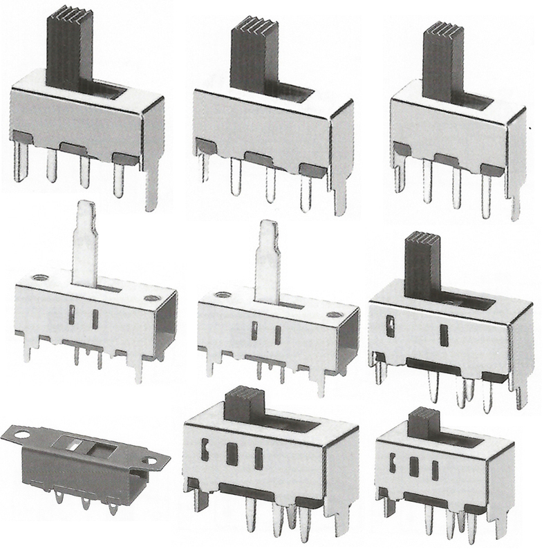 Slide Switch 3 Positions 3pin Pcb