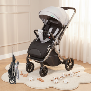 <span class=keywords><strong>Poussette</strong></span> de voyage légère Kidilo avec pliage compact, inclinaison multi-positions, capote avec <span class=keywords><strong>pare</strong></span>-<span class=keywords><strong>soleil</strong></span> escamotable, <span class=keywords><strong>poussette</strong></span> parapluie Z8 - Product Image 6