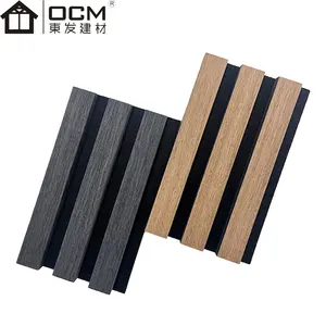 3D Model Design Polyester Fiber Wood Slats Acoustic Panel Wooden Acoustic Panels Acoustic Foam Wall Panels