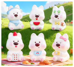 Decoración del hogar animales lindos escultura de jardín decoración animal perro figuras juguete resina Chihuahua dálmata Bichon <span class=keywords><strong>Dobermann</strong></span> - Product Image 5