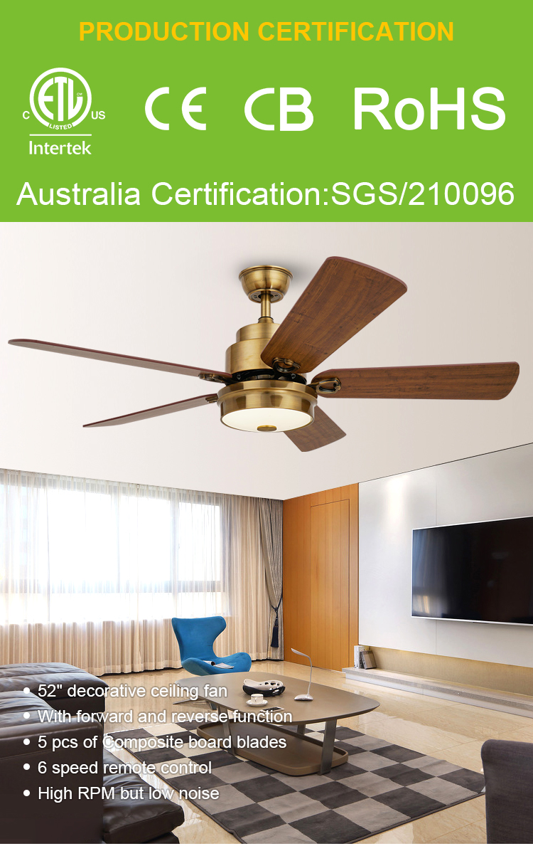 Breeze.lux Hot sale house decorative modern ceiling with fan