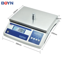 Balance numérique électrique de haute précision BOYN BNXY-M Series, construction en acier inoxydable, garantie de 14 mois pour usage industriel