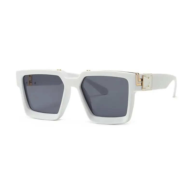 2024 Designer Sonnenbrille für Männer und Frauen Luxus Modemarke Sun Glasses Square Stylish Shades, Sonnenbrille/