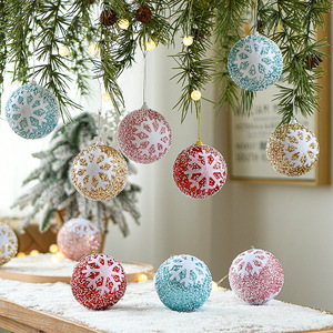 Adornos de Bolas de Navidad de 8 cm para Decoración de Árboles de Navidad - Product Image 2