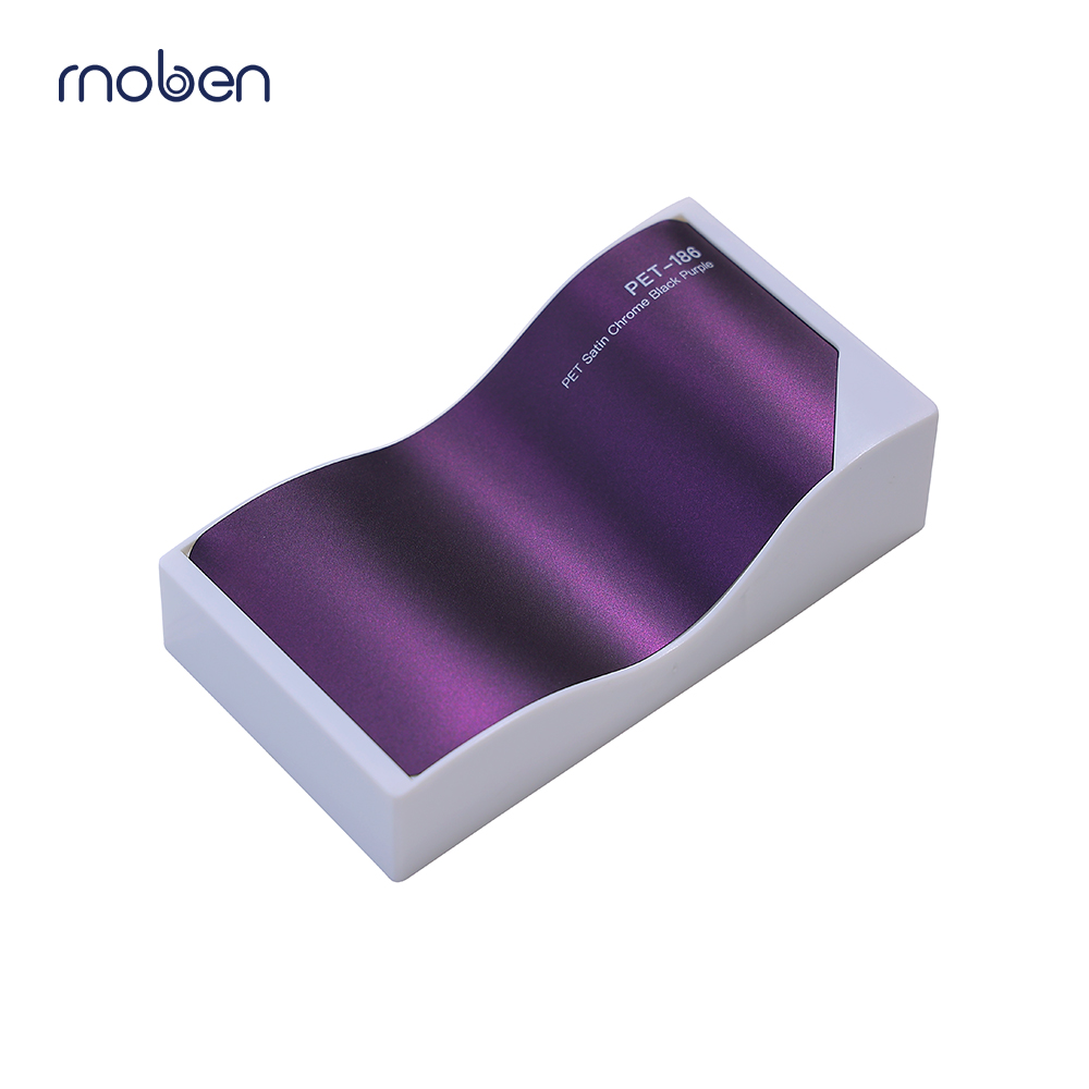 Satin Chrome Noir Violet