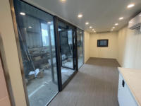 Cabine mobile préfabriquée de haute qualité, la plus grande, en acier, style Apple Cabin, pour usage en villa