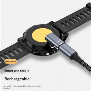 Adaptador de Carga USB-A para Reloj Garmin Fenix 5 6 7 con <span class=keywords><strong>Cable</strong></span> de Datos para Reloj Inteligente - Product Image 3