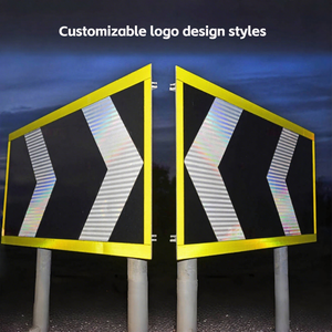 GUangan ป้ายบอกจราจรแบบสะท้อนแสง, ป้ายโลหะแบบฟิล์มปริซึมสำหรับติดกลางแจ้ง - Product Image 3