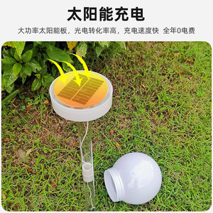 Lampe solaire LED pour pelouse, étanche, en forme de boule, pour jardin, piquet lumineux, éclairage décoratif extérieur pour parc, villa, allée - Product Image 4