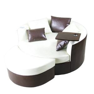VIP Theater-sofá cama redondo reclinable, ocio, <span class=keywords><strong>con</strong></span> asiento otomano de amor - Product Image 1