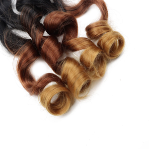 En gros Français Curl Tressage Extensions de <span class=keywords><strong>Cheveux</strong></span> Synthétiques Vague Lâche Yaki Texture Crochet Mèches de <span class=keywords><strong>Cheveux</strong></span> pour Tresses Africaines - Product Image 5