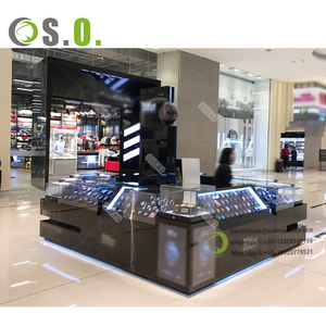Hiện đại đồng hồ cửa hàng thiết kế kiosk hiển thị đứng truy cập đồ nội thất đồng hồ hiển thị Showcase - Product Image 2