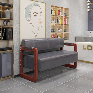 Sofá <span class=keywords><strong>de</strong></span> Hotel <span class=keywords><strong>de</strong></span> Diseño Moderno con Asiento <span class=keywords><strong>de</strong></span> Cuero Sintético para Salón <span class=keywords><strong>de</strong></span> Belleza, Barbería, Centro Comercial, Hospital, Escuela, Áreas <span class=keywords><strong>de</strong></span> Espera, Áreas <span class=keywords><strong>de</strong></span> Recepción - Product Image 4