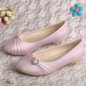 (23 Colors)Lavender Ballet Women <strong>Flat</strong> <strong>Shoes</strong> <strong>Bridal</strong> - Product Image 4