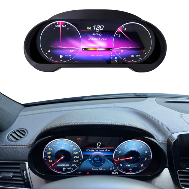 Car Accessories for GLE GLE ML GL Class W166 X166 Digital Instrument Cluster Speedometer