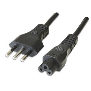 Cable de Alimentación Zz Cavo C5 de 1.5M, Enchufe IEC, Cable de CA de 10A, Cable de PVC SJTOW - Product Image 1