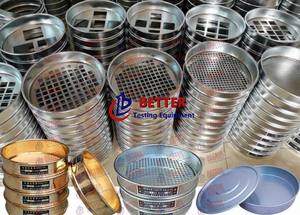 Tamis de sol en acier inoxydable pour tester le sable Équipement métallique conforme ASTM - Product Image 6