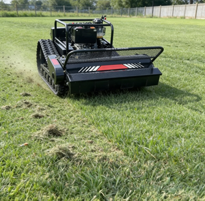 <b>Remote</b> <b>Control</b> Crawler <b>Robotic</b> Lawn Mower 28HP Diesel/Gasoline 1000mm Cutting Width Flail Mower DIY Industrial High Safety - Product Image 6