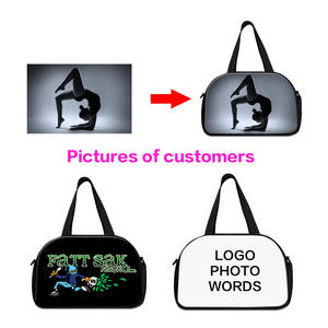 Mode Sporttasche Schuh Fach Ballett Toe Schuh Druck Wochenende Reise Schulter Tasche für Mädchen - Product Image 2