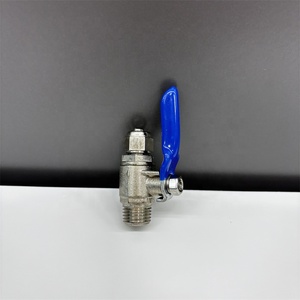 Tank Tee Kogelkraan Water Zuivere Filter Kraan 3/4 "Vrouwelijke Draad Push In Snel Aansluiten Aquarium Water Ro Omgekeerde Osmose Schakelaar - Product Image 2