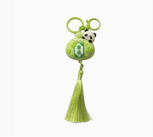 Tassel Small Animal Blessing Bag <b>Key</b> <b>Chain</b> Cute Panda Hanging Small Gift - Product Image 2
