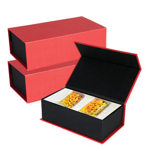 特注高級アパレル包装箱20*11 * 6.5cmペーパーボード服/靴ロゴデザインスキンケアギフトセット紙 - Product Image 4