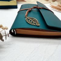 Carnets de notes personnalisés 2025 Journal classeur avec belle décoration en métal