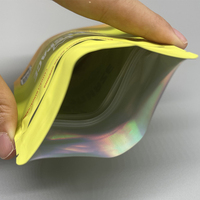 Sachets refermables personnalisés anti-odeur avec fermeture éclair pour bonbons gélifiés 3,5g, résistants aux enfants, en Mylar