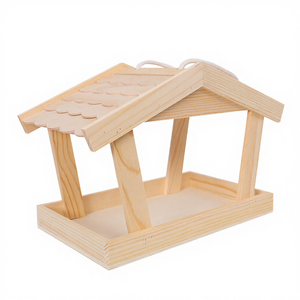 Caja para Pájaros Grande, Ecológica, Moderna, de Madera Pulida, Modelo Changzhou, para Jardín, Árboles, Decoración Navideña, Regalo - Product Image 4