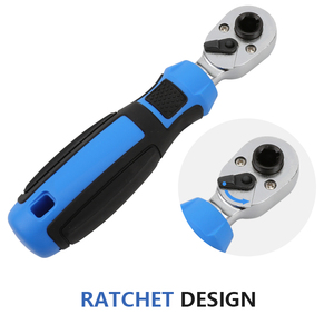 ชุดประแจบล็อกพร้อมด้ามขันแบบมีเฟือง 38 ชิ้น พร้อมกล่องเก็บ - Product Image 3