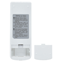 Télécommande universelle AC KT-109 II compatible avec plusieurs marques : Haier, LG, Gree, Midea, Daikin, Panasonic, Hitachi, climatiseur à onduleur