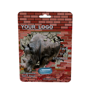 Vente en gros, Meilleure vente : Présentoir en carton pour pilules Rhino, Emballage en blister pour homme, Boîtes d'emballage pour pilules de stimulation masculine, Carton d'emballage