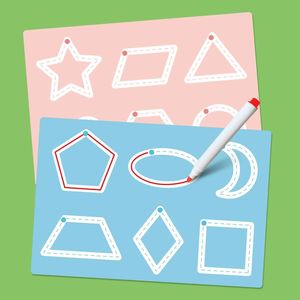 Libro de Actividades Educativas Preescolares, Aprende a Escribir, Práctica de Matemáticas, Trazado de Líneas y Números - Product Image 5
