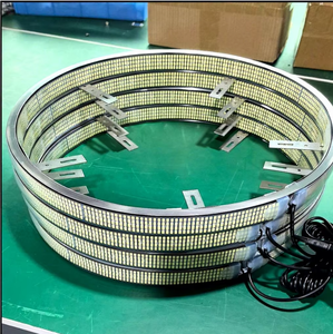 Kingshowstar Luces LED de Anillo Blancas de 17 Pulgadas y 8 Filas de Doble Cara 5730 IP68 para Llantas de Auto, ATV, UTV, Camioneta - Luz Ambiental para Ruedas - Stock en EE. UU. - Product Image 4