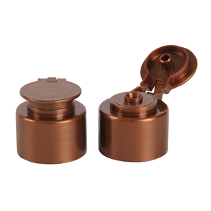 Tùy chỉnh màu sắc 24/410 PP nắp nhựa nắp chai nắp lật <span class=keywords><strong>Top</strong></span> <span class=keywords><strong>cap</strong></span> không tràn mỹ phẩm chai - Product Image 1