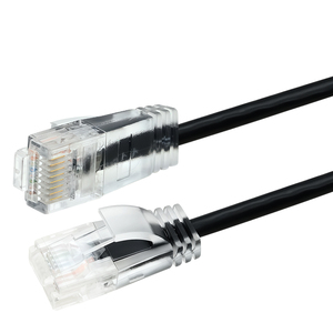 UTP cat6A RJ45 Mạng LAN <span class=keywords><strong>Ethernet</strong></span> vá cáp trong suốt mỏng vá dây CAT6 cho trung tâm dữ liệu - Product Image 1