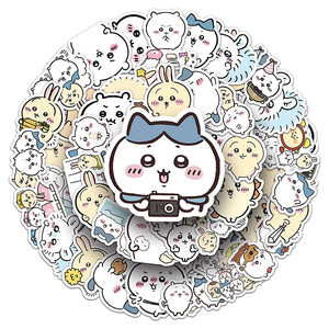 50pcs sortie d'usine mignon <span class=keywords><strong>Manga</strong></span> Anime Kawaii autocollant Pack souhaite moi Mell dessin animé Chiikawa autocollant - Product Image 5