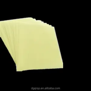 Hammadde jumbo rulo sarı silikon yapışkanlı kağıt