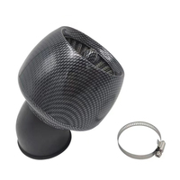 Filtre à Air Universel en Fibre de Carbone pour Moto, Quad, Cyclomoteur, Scooter, Go Kart 150cc 250cc – Tailles 28mm 35mm 42mm 48mm