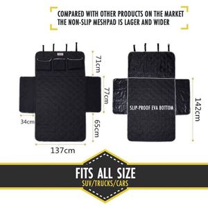 Car <b>Pet</b> <b>Mat</b> Oxford Cloth Waterproof, Dirty and Wear-resistant Car Back Seat Protective <b>Mat</b> <b>Pet</b> Travel Car <b>Mat</b> - Product Image 5