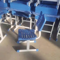 Meubles scolaires de haute qualité, ensemble bureau et chaise réglables pour étudiants, bureau et chaise ergonomiques en plastique pour étudiants