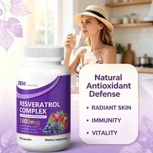 Complément de Resvératrol en Capsules Dures 1800mg à Marque Blanche OEM/ODM – Propriétés Antioxydantes et Anti-inflammatoires - Product Image 4