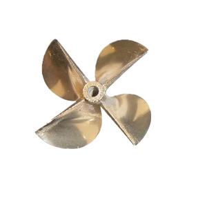 Hélice marine en cuivre de haute qualité pour arrière-bateau avec tube, hélice marine en bronze à 4 pales - Product Image 4