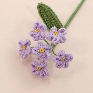 Hilo tejido a mano pequeño ramo de simulación fresca <span class=keywords><strong>para</strong></span> <span class=keywords><strong>regalar</strong></span> a compañeros de clase y novias como regalos de cumpleaños - Product Image 2