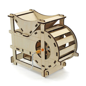 Separador de viento, modelo de kit de madera para bricolaje, juguete educativo de ciencia manual para niños de 7 a 9 años - Product Image 4