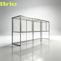Brio 2500*1000*2000 200kg Armoire de rangement industrielle en métal massif pour outils et équipements de travail en usine, à fixer sur le capot de voiture